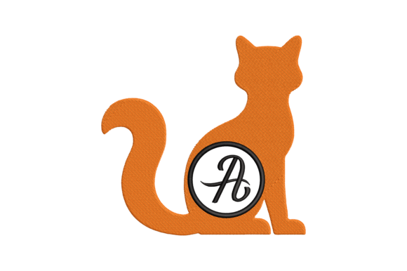 Cat Letter A Embroidery Design: A Versatile and Adorable Addition to Your Creative Projects