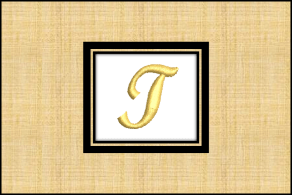 Exploring the Gold Letter T and Its Role in Embroidery Design