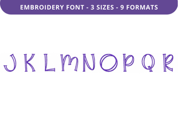 Flat Alfredo Font J to R: A Versatile Embroidery Solution for Creative and Practical Use