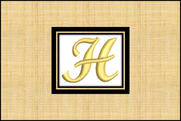 Gold Letter H: A Timeless Typographic Statement