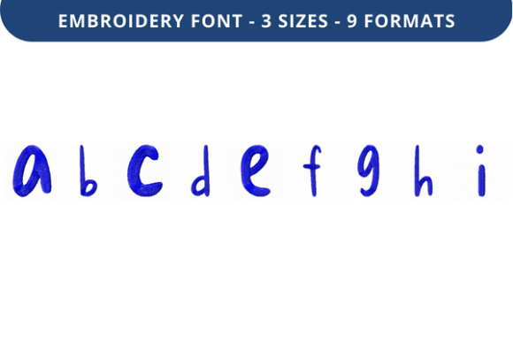 Short Quiz Font Lowercase a to I: A Versatile Tool for Creative Embroidery