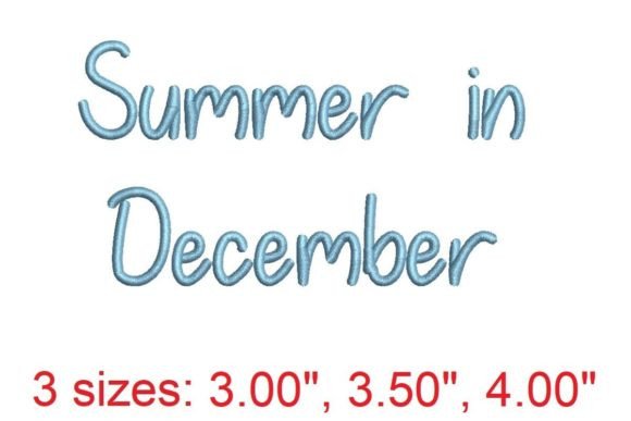 Summer in December